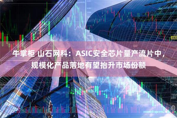牛掌柜 山石网科：ASIC安全芯片量产流片中，规模化产品落地有望抬升市场份额