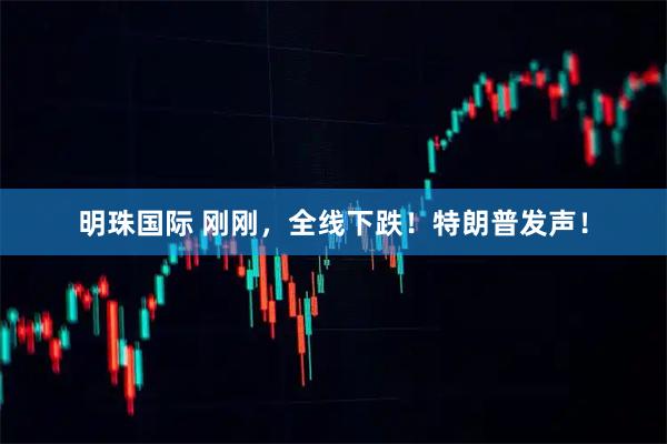 明珠国际 刚刚，全线下跌！特朗普发声！